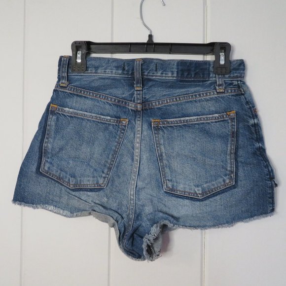 Abercrombie & Fitch - Jean Shorts Distressed Size 26 - Picture 2 of 4